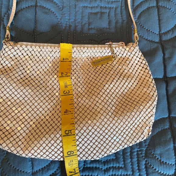 Vintage Pink Whiting and Davis International Mesh shoulder bag - Picture 5 of 9